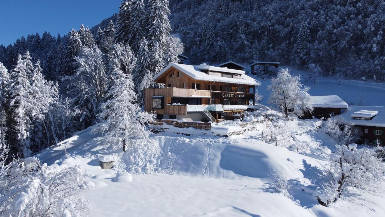 Chalet Christl Panorama Appartements Schruns Eksteriør billede