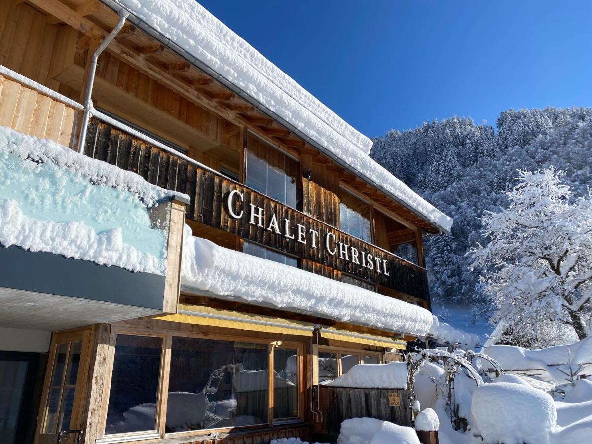 Chalet Christl Panorama Appartements Schruns Eksteriør billede