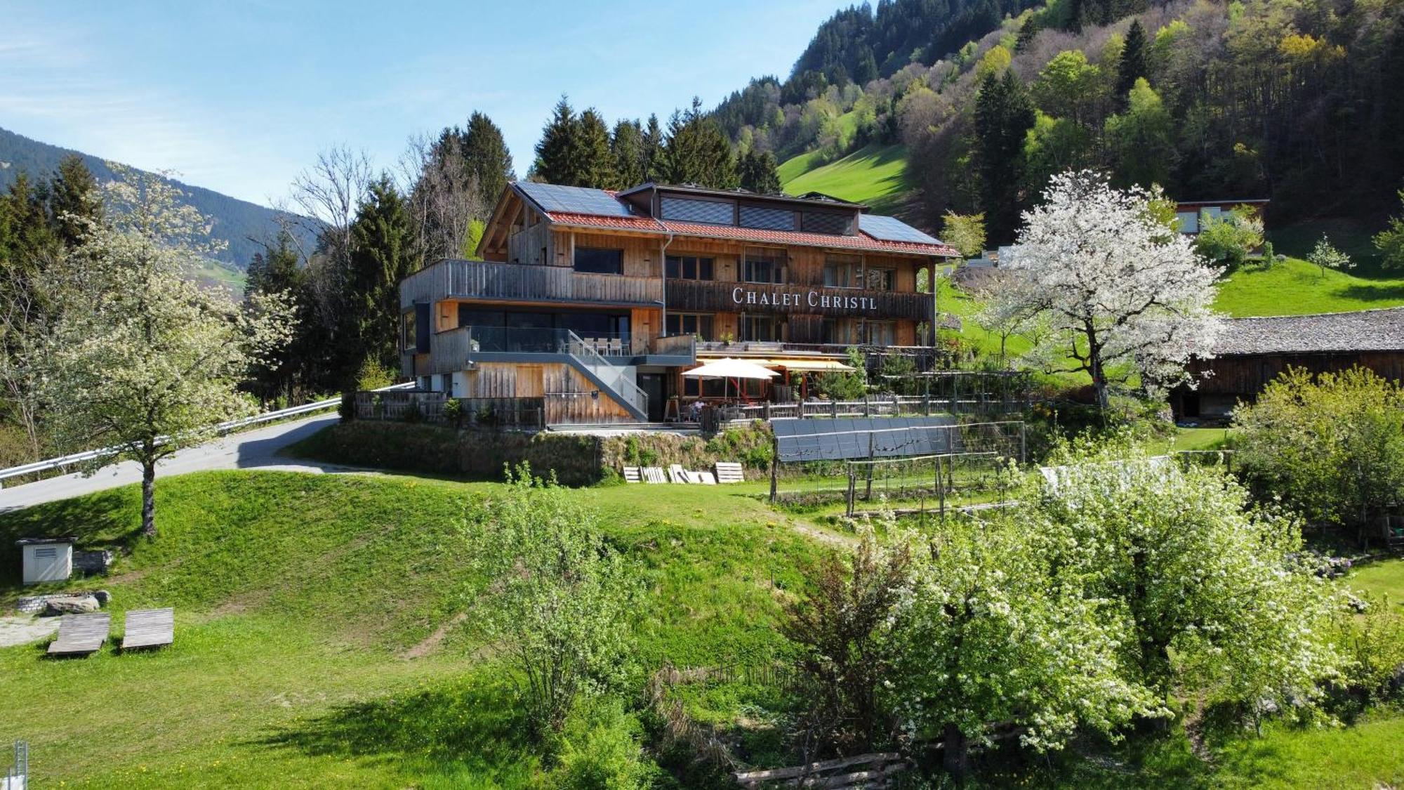 Chalet Christl Panorama Appartements Schruns Eksteriør billede
